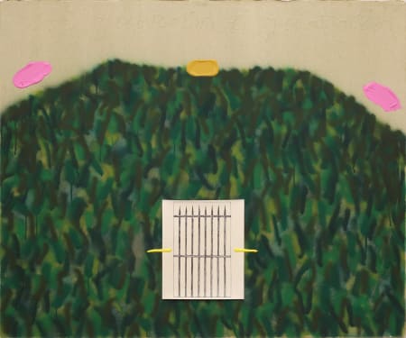 Concetto Pozzati — Chi guarda è guardia